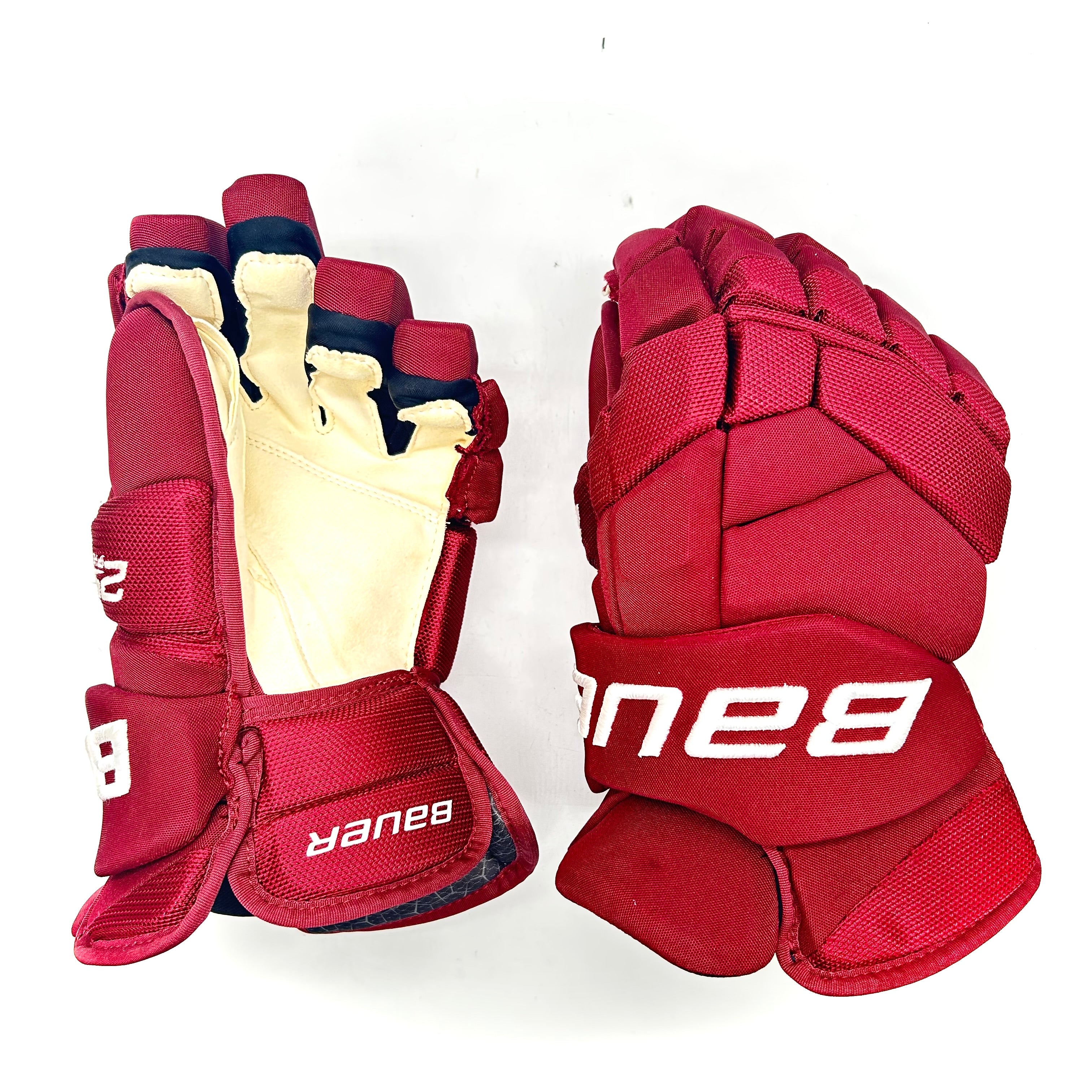 Bauer Supreme 2S Pro – Gants de hockey Pro Stock (marron)
